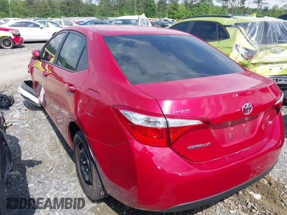 2015 Toyota Corolla L z VIN 2T1BURHE9FC414412, wystawiony jako IAAI lot #41930471 z przebiegiem 170 539 mil mil oraz . Historia ofert i sprzedaży dostępna na DreamBid. Obrazek 3.