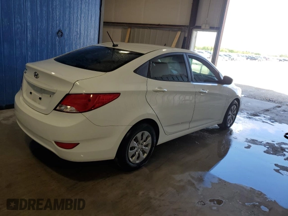 2016 Hyundai Accent SE with VIN KMHCT4AE1GU133578, listed as a Copart auction lot 69991774 with 96,601 mi miles and Clean Title. Bid and sale history available at carsss.com. Image 3.