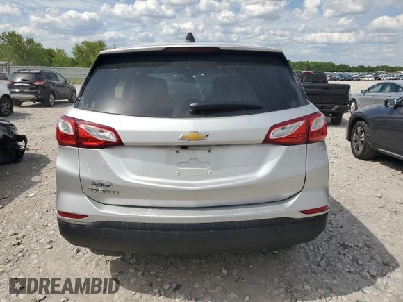 2020 Chevrolet Equinox LS z VIN 3GNAXHEV0LS686404, wystawiony jako Copart lot #58276075 z przebiegiem Nie podano mil oraz Nie do naprawy • Non repairable. Historia ofert i sprzedaży dostępna na DreamBid. Obrazek 6.