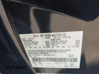 2014 Ford F-150 XL with VIN 1FTFW1CF5EKD93147, listed as a IAAI auction lot 42069973 with 277,140 mi miles. Bid and sale history available at carsss.com. Image 9.