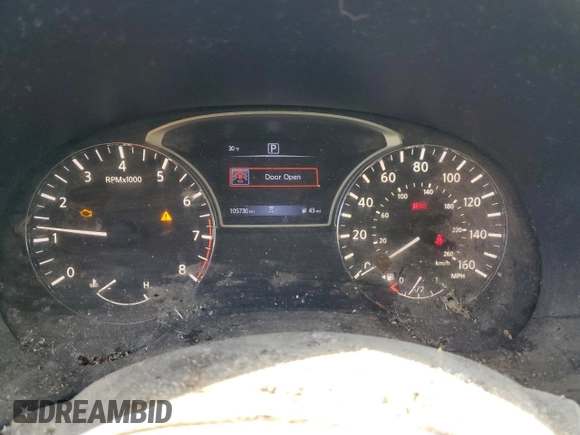 2018 Nissan Pathfinder SV with VIN 5N1DR2MN5JC608035, listed as a Copart auction lot 88951215 with 105,730 mi miles and Salvage Title. Bid and sale history available at carsss.com. Image 9.