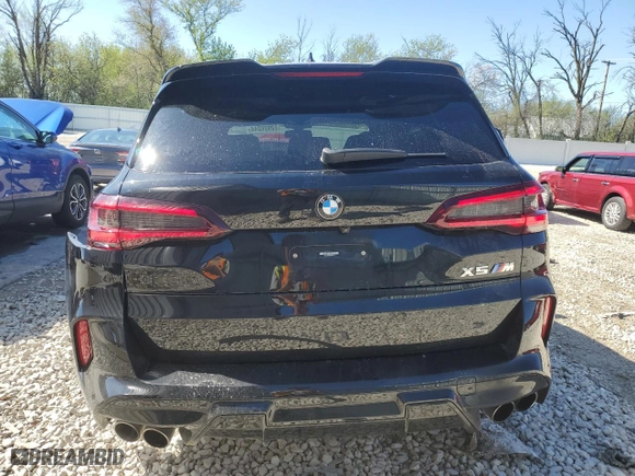 2021 BMW X5 M with VIN 5YMJU0C09M9F22271, listed as a Copart auction lot 52920244 with 28,412 mi miles. Bid and sale history available at carsss.com. Image 6.