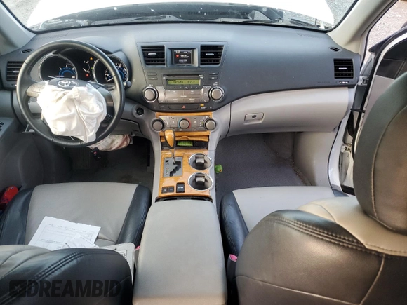 2010 Toyota Highlander Hybrid with VIN JTEBW3EH0A2042466, listed as a Copart auction lot 46064815 with 111,649 mi miles and Salvage Title. Bid and sale history available at carsss.com. Image 8.