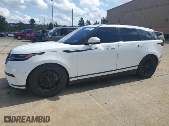 2018 Land Rover Range Rover Velar S z VIN SALYB2RV4JA712460, wystawiony jako Copart lot #60283395 z przebiegiem 78 355 mil mil oraz Czysty tytuł • Clean title. Historia ofert i sprzedaży dostępna na DreamBid. Obrazek 1.