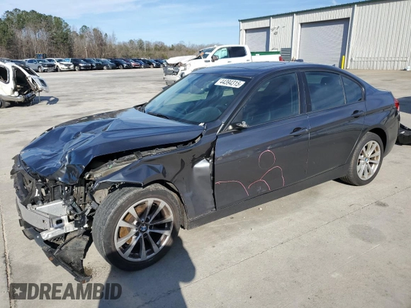 2016 BMW 3 Series 320i xDrive with VIN WBA8E5G51GNT94296, listed as a Copart auction lot 44394315 with 111,084 mi miles and Salvage Title. Bid and sale history available at carsss.com. Image 1.