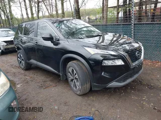 2023 Nissan Rogue SV z VIN JN8BT3BA2PW002884, wystawiony jako IAAI lot #41963571 z przebiegiem 21 488 mil mil oraz . Historia ofert i sprzedaży dostępna na DreamBid. Obrazek 1.