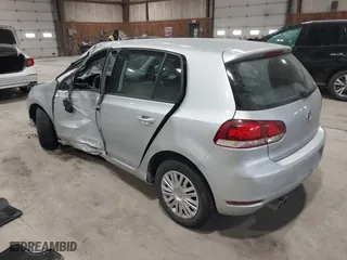 2010 Volkswagen Golf with VIN WVWDB7AJ9AW380191, listed as a IAAI auction lot 41649536 with 117,295 mi miles. Bid and sale history available at carsss.com. Image 3.