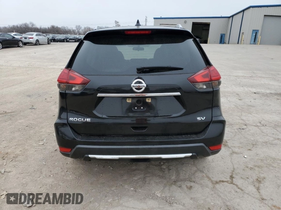 2017 Nissan Rogue SV with VIN 5N1AT2MN4HC738063, listed as a Copart auction lot 43850265 with 133,039 mi miles and Salvage Title. Bid and sale history available at carsss.com. Image 6.