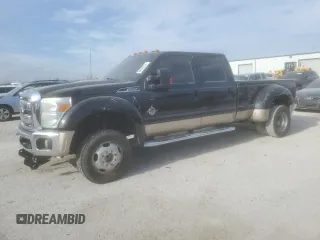2011 Ford Super Duty F-450 DRW XL with VIN 1FT8W4DT3BEA29057, listed as a Copart auction lot 84098034 with 183,357 mi miles and Salvage Title. Bid and sale history available at carsss.com. Image 1.