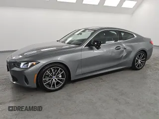 2025 BMW 4 Series 430i with VIN WBA43DA06SCT17925, listed as a Copart auction lot 46817235 with 17,249 mi miles and Clean title. Bid and sale history available at DreamBid. Image 1.