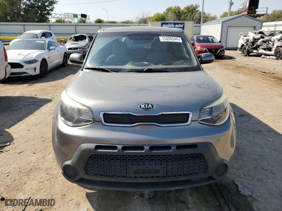 2015 Kia Soul with VIN KNDJN2A28F7113423, listed as a Copart auction lot 75200544 with 146,924 mi miles and Salvage Title. Bid and sale history available at carsss.com. Image 5.