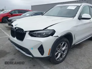 2024 BMW X3 sDrive30i with VIN 5UX43DP00R9W45986, listed as a IAAI auction lot 42202682 with 5,054 mi miles and . Bid and sale history available at DreamBid. Image 17.