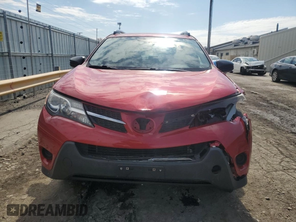 2015 Toyota RAV4 LE with VIN JTMBFREV3FD138214, listed as a Copart auction lot 50213705 with 132,295 mi miles and Salvage Title. Bid and sale history available at DreamBid. Image 5.