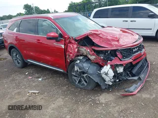 2022 Kia Sorento EX with VIN KNDRH4LGXN5074469, listed as a IAAI auction lot 42585927 with 70,704 mi miles and . Bid and sale history available at DreamBid. Image 1.