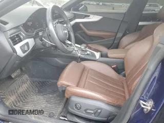 2018 Audi A5 Sportback Premium Plus with VIN WAUENCF5XJA098796, listed as a Copart auction lot 51965514 with 79,245 mi miles. Bid and sale history available at carsss.com. Image 7.