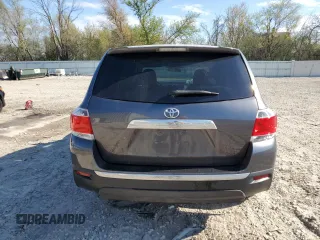 2013 Toyota Highlander with VIN 5TDZA3EH1DS034519, listed as a Copart auction lot 55595415 with Not Provided miles and Non Repairable. Bid and sale history available at DreamBid. Image 6.