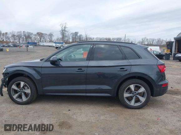 2020 Audi Q5 Premium with VIN WA1ANAFY0L2077771, listed as a IAAI auction lot 42049221 with 29,849 mi miles and . Bid and sale history available at DreamBid. Image 15.