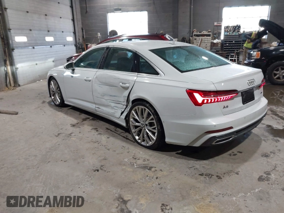 2019 Audi A6 Prestige with VIN WAUM2AF27KN026348, listed as a IAAI auction lot 41380885 with 66,272 mi miles. Bid and sale history available at carsss.com. Image 3.