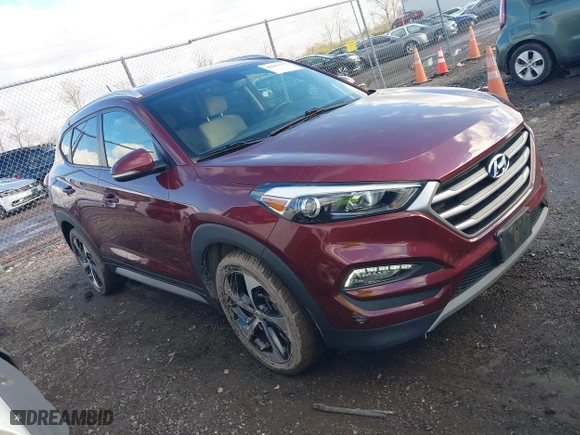 2017 Hyundai Tucson Value with VIN KM8J33A25HU530459, listed as a IAAI auction lot 40889753 with 62,223 mi miles. Bid and sale history available at carsss.com. Image 1.