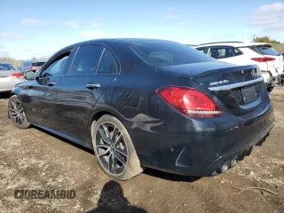 2020 Mercedes-Benz C 43 AMG with VIN 55SWF6EB1LU324911, listed as a Copart auction lot 50331665 with 46,647 mi miles and Clean Title. Bid and sale history available at carsss.com. Image 2.