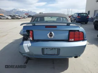 2005 Ford Mustang GT Deluxe with VIN 1ZVFT85H155173399, listed as a Copart auction lot 52964165 with 150,026 mi miles and Salvage Title. Bid and sale history available at DreamBid. Image 6.