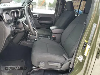 2022 Jeep Wrangler Unlimited Sport S with VIN 1C4HJXDGXNW180320, listed as a Copart auction lot 53289025 with 25,816 mi miles and Salvage Title. Bid and sale history available at carsss.com. Image 7.