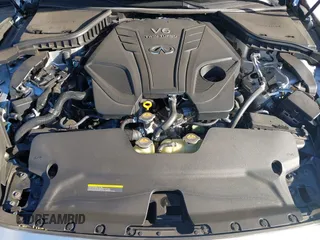2019 Infiniti Q50 3.0t LUXE with VIN JN1EV7APXKM511676, listed as a IAAI auction lot 41655489 with 22,521 mi miles. Bid and sale history available at carsss.com. Image 10.