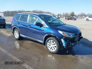 2015 Honda CR-V EX-L with VIN 2HKRM3H73FH515763, listed as a IAAI auction lot 41768518 with 117,872 mi miles. Bid and sale history available at carsss.com. Image 1.