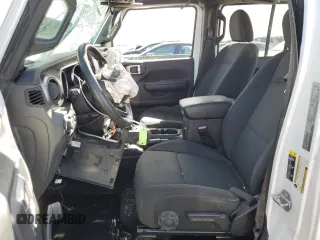 2021 Jeep Wrangler Unlimited Sport with VIN 1C4HJXDN2MW556893, listed as a Copart auction lot 41532205 with 52,891 mi miles and Salvage title. Bid and sale history available at DreamBid. Image 7.