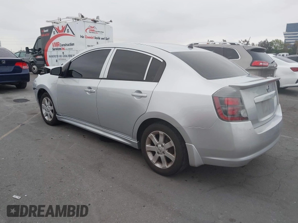 2010 Nissan Sentra SR with VIN 3N1AB6AP8AL606165, listed as a IAAI auction lot 41890328 with 132,807 mi miles and . Bid and sale history available at DreamBid. Image 3.