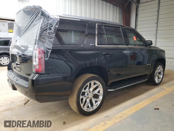 2019 GMC Yukon SLE with VIN 1GKS2AKC8KR117506, listed as a Copart auction lot 71552144 with 0 mi miles and Salvage Title. Bid and sale history available at carsss.com. Image 3.