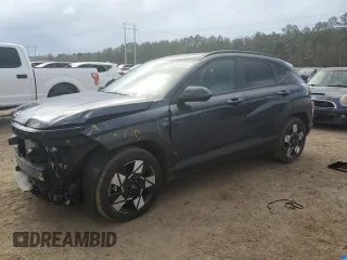 2025 Hyundai Kona SEL with VIN KM8HB3AB6SU214254, listed as a Copart auction lot 45133055 with 1,520 mi miles and Salvage Title. Bid and sale history available at carsss.com. Image 1.