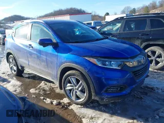2020 Honda HR-V EX with VIN 3CZRU6H55LM710635, listed as a IAAI auction lot 41431036 with 47,415 mi miles. Bid and sale history available at carsss.com. Image 1.