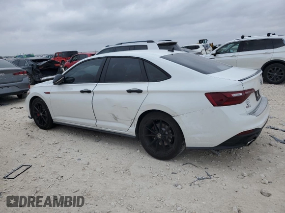 2024 Volkswagen Jetta 40th Anniversary Edition with VIN 3VW8T7BUXRM036014, listed as a Copart auction lot 44445725 with 4,625 mi miles and Salvage title. Bid and sale history available at DreamBid. Image 2.
