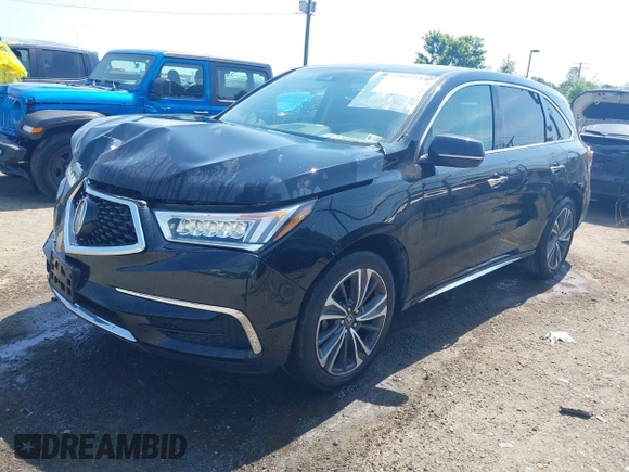 2020 Acura MDX Technology with VIN 5J8YD4H53LL046652, listed as a IAAI auction lot 42587469 with 45,310 mi miles and . Bid and sale history available at DreamBid. Image 2.