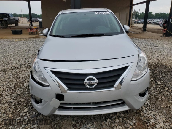 2015 Nissan Versa SV with VIN 3N1CN7AP5FL931837, listed as a Copart auction lot 57343155 with 104,494 mi miles and Salvage title. Bid and sale history available at DreamBid. Image 5.