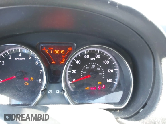 2014 Nissan Note SV with VIN 3N1CE2CP0EL423502, listed as a IAAI auction lot 41606937 with 119,649 mi miles and . Bid and sale history available at DreamBid. Image 7.