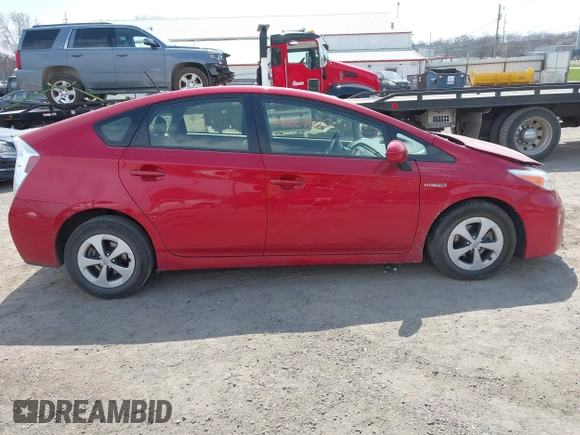 2014 Toyota Prius Four with VIN JTDKN3DU9E1829059, listed as a IAAI auction lot 42007022 with 71,854 mi miles. Bid and sale history available at carsss.com. Image 13.