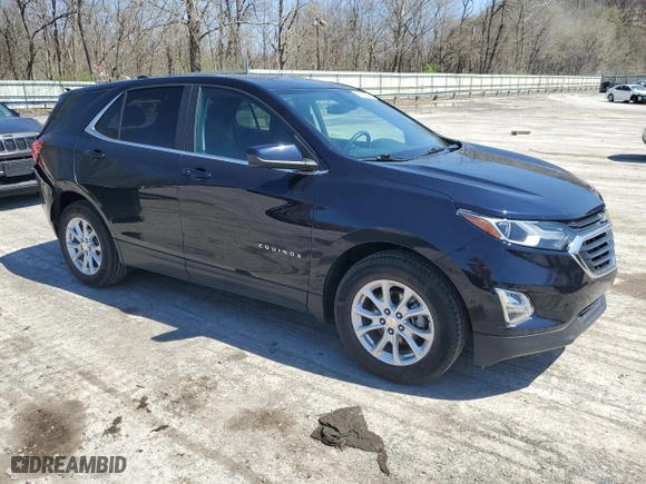 2021 Chevrolet Equinox LT with VIN 3GNAXKEV2MS107394, listed as a Copart auction lot 53277195 with 36,878 mi miles and Salvage Title. Bid and sale history available at carsss.com. Image 4.