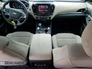 2023 Chevrolet Traverse LS with VIN 1GNERFKW8PJ151860, listed as a Copart auction lot 48976335 with 24,651 mi miles and Salvage Title. Bid and sale history available at carsss.com. Image 8.
