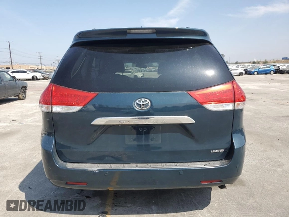 2012 Toyota Sienna XLE AAS with VIN 5TDYK3DC8CS224654, listed as a Copart auction lot 60927385 with 161,282 mi miles and Salvage title. Bid and sale history available at DreamBid. Image 6.