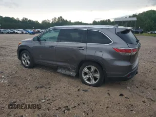2015 Toyota Highlander Limited z VIN 5TDDKRFH0FS185279, wystawiony jako Copart lot #56802465 z przebiegiem 115 971 mil mil oraz Szkoda całkowita • Salvage title. Historia ofert i sprzedaży dostępna na DreamBid. Obrazek 2.
