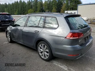2019 Volkswagen Golf SportWagen S with VIN 3VWY57AUXKM508889, listed as a Copart auction lot 67455443 with 21,197 mi miles. Bid and sale history available at carsss.com. Image 2.