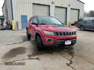 2020 Jeep Compass Trailhawk with VIN 3C4NJDDB5LT122219, listed as a Copart auction lot 47773725 with 165,376 mi miles and Salvage Title. Bid and sale history available at carsss.com. Image 14.