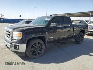 2014 GMC Sierra 1500 SLE with VIN 1GTR1UEH7EZ258495, listed as a Copart auction lot 47750005 with 141,898 mi miles and Salvage Title. Bid and sale history available at carsss.com. Image 1.