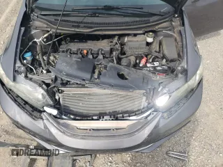 2014 Honda Civic EX-L with VIN 19XFB2F90EE079318, listed as a Copart auction lot 53682475 with 104,476 mi miles and Salvage Title. Bid and sale history available at DreamBid. Image 11.
