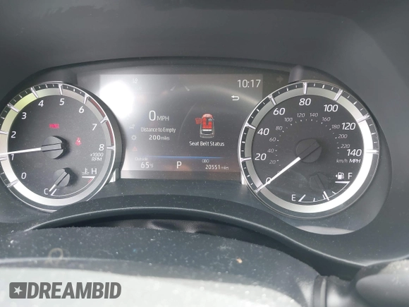 2023 Toyota Highlander L with VIN 5TDKDRAH8PS026410, listed as a IAAI auction lot 42202667 with 20,551 mi miles and . Bid and sale history available at DreamBid. Image 7.