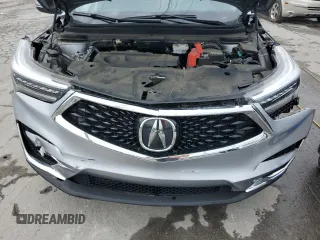 2021 Acura RDX Technology with VIN 5J8TC1H54ML007856, listed as a Copart auction lot 59545495 with 39,920 mi miles and Salvage title. Bid and sale history available at DreamBid. Image 11.