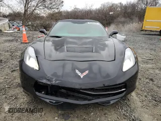 2018 Chevrolet Corvette 1LT with VIN 1G1YB2D79J5106511, listed as a Copart auction lot 83304154 with 36,496 mi miles and Salvage Title. Bid and sale history available at carsss.com. Image 5.