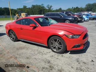 2017 Ford Mustang EcoBoost with VIN 1FA6P8TH3H5217696, listed as a Copart auction lot 66553745 with 96,298 mi miles and Salvage title. Bid and sale history available at DreamBid. Image 4.